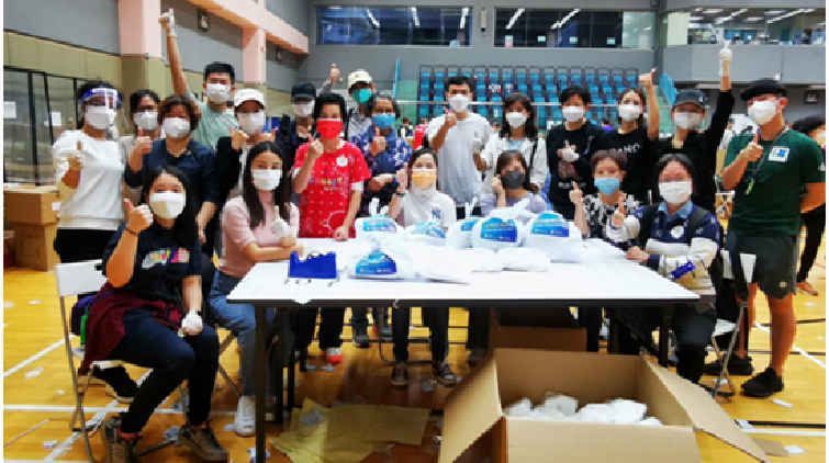青年團體組百人網絡義工隊 積極助力抗疫工作