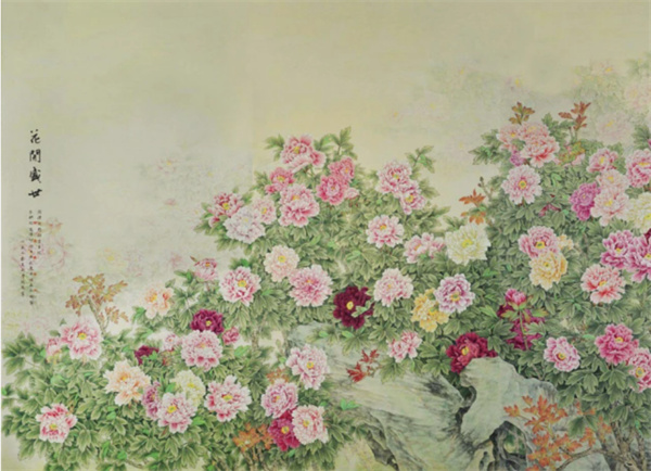 走近山東手造｜巨野工筆牡丹綻放全國