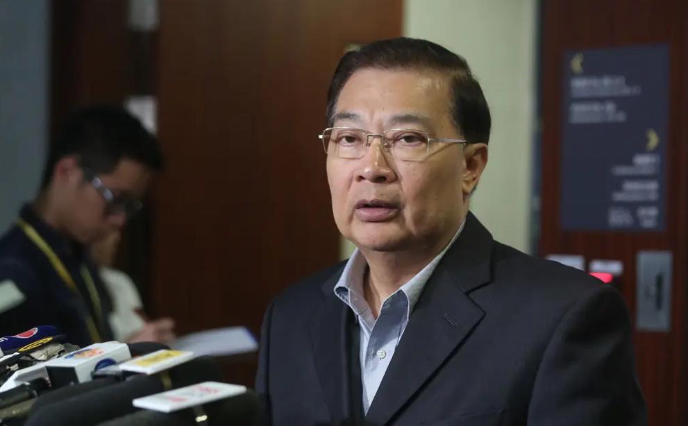 譚耀宗：選委紛提名支持李家超 有信心達1/3選委支持目標