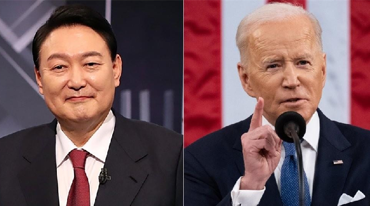 韓媒：拜登尹錫悅或將於5月21日許舉行美韓首腦會談