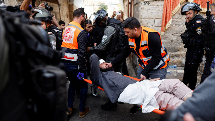 巴以再度在耶路撒冷爆發衝突 20多人受傷