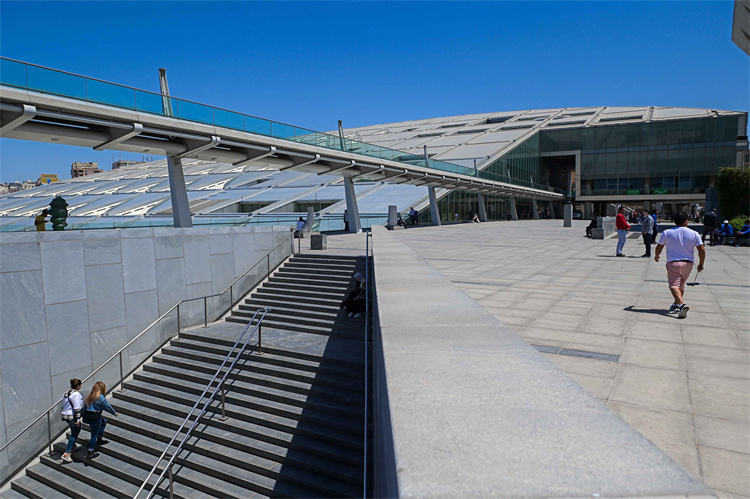 圖集丨屢遭劫難的埃及亞歷山大圖書館