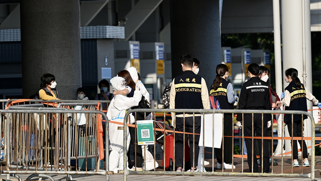 1名由香港回澳居民新冠檢測呈陽性