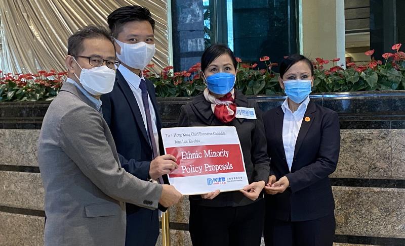 民建聯少數族裔委員會向李家超遞交政綱建議書