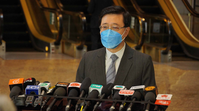 與商界團體「連線」商討保持經濟活力 李家超：創造條件爭取通關