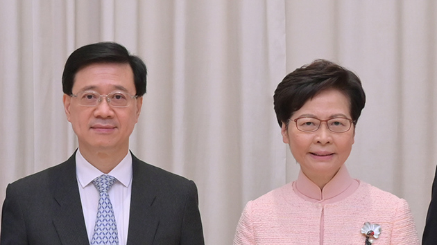 林鄭月娥明早會見李家超 兩人會後將於政總見記者