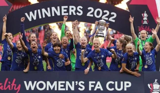 切爾西女足加時賽絕殺曼城 獲足總盃冠軍