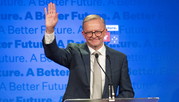 阿爾巴內塞宣誓就任澳大利亞新總理