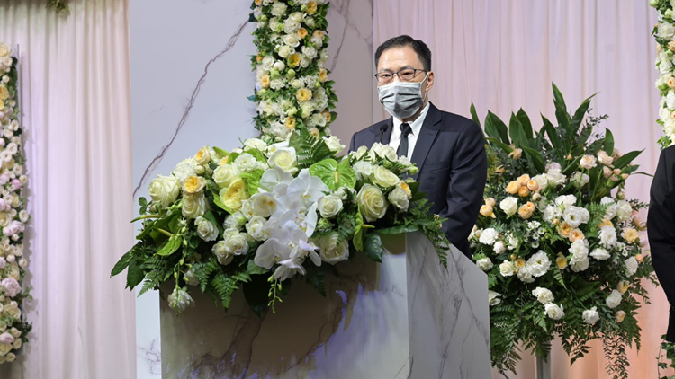 本港著名工業家、大紫荊勳賢蔣震追思會今午舉行