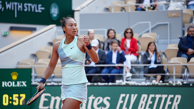 中國網球「小花」鄭欽文：滿意法網表現 期待更多突破