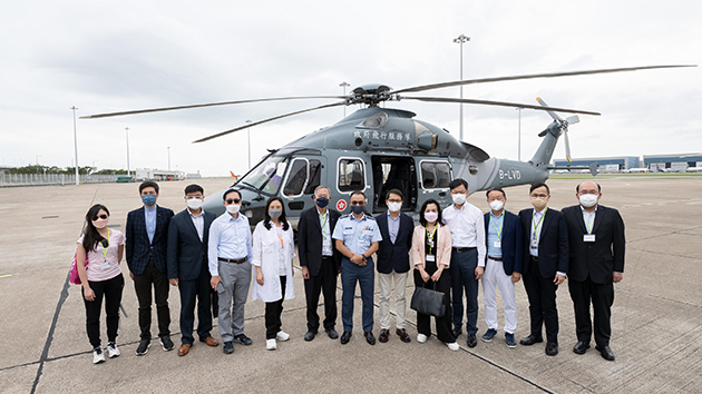 立法會保安事務委員會參觀政府飛行服務隊總部