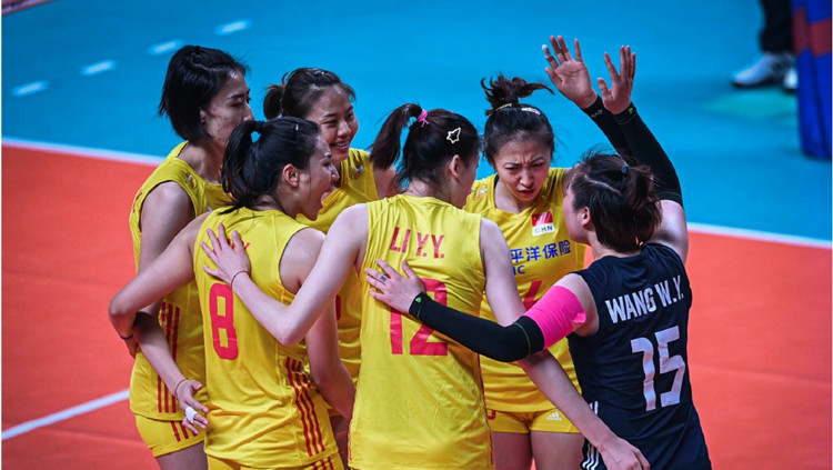 世聯賽中國女排0:3不敵美國隊 將迎戰日本隊
