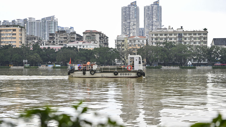 廣東持續多日遭強降雨襲擊  韶關公交停運部分學校停課