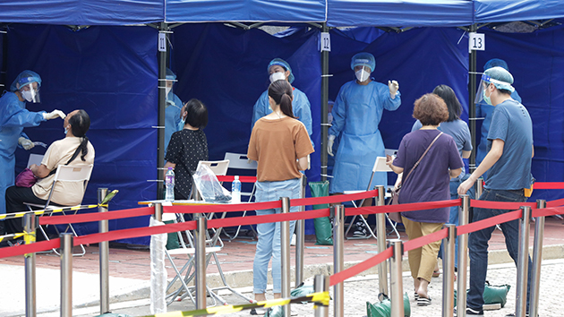 將軍澳天晉IIIB 1A座強檢 發現2宗陽性個案