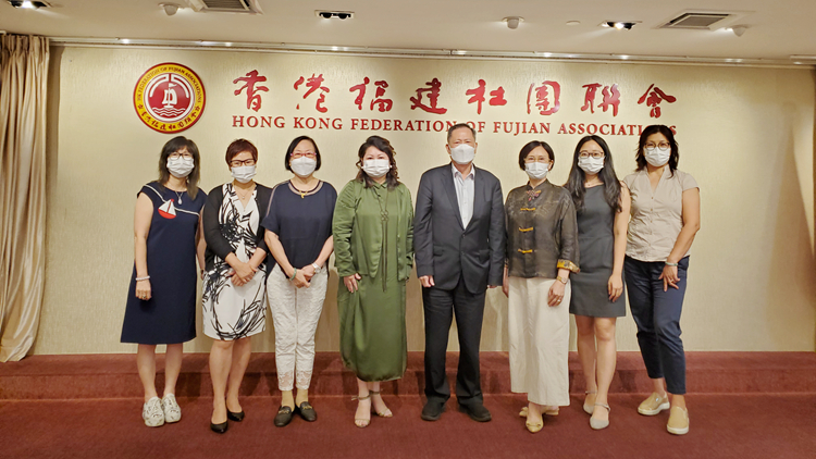 【社團】徐麗萍一行拜訪兩會