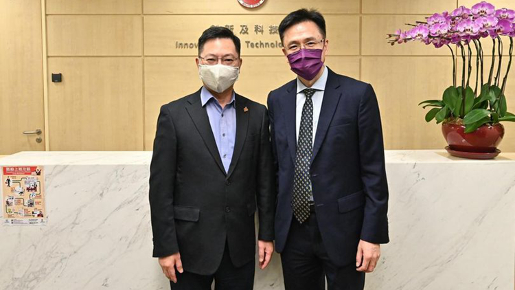 孫東與薛永恒會面交接 希望對方未來一切順利