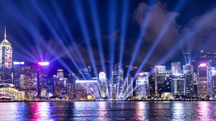 有片丨旅發局「維港光影匯演」 7月每晚上演慶回歸