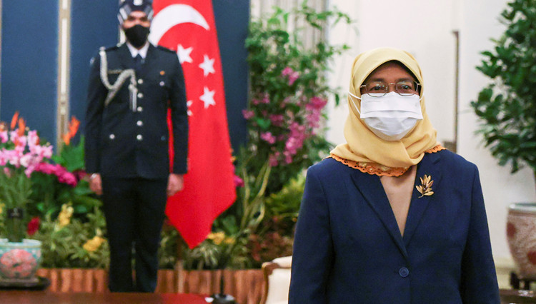 新加坡總統新冠病毒檢測呈陽性 有輕微流感癥狀