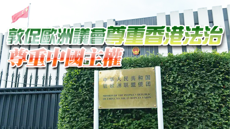 中方正告歐洲議會：任何干預阻擋不了香港由亂轉治 由治及興的大勢