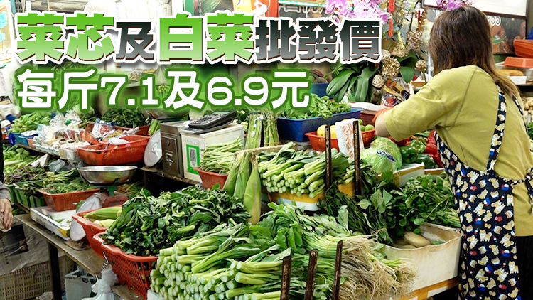 7日內地供港蔬菜逾2700公噸 鮮活食品供應充足