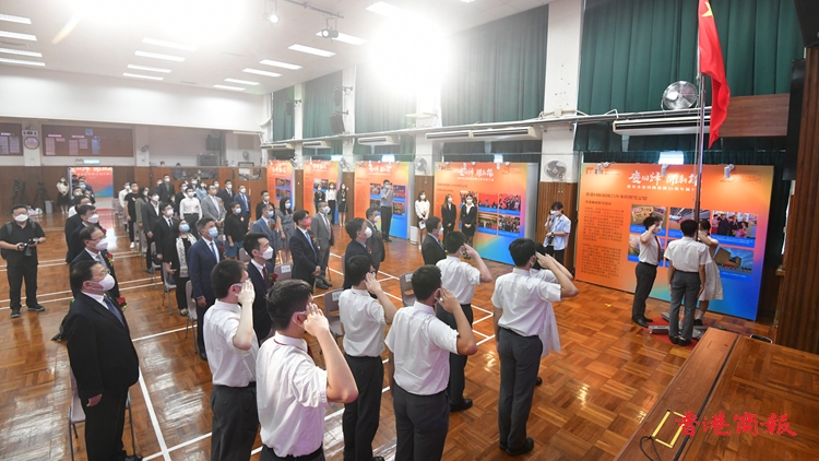 圖集｜「慶回歸開新篇」圖片展舉行 培養學生愛國情懷
