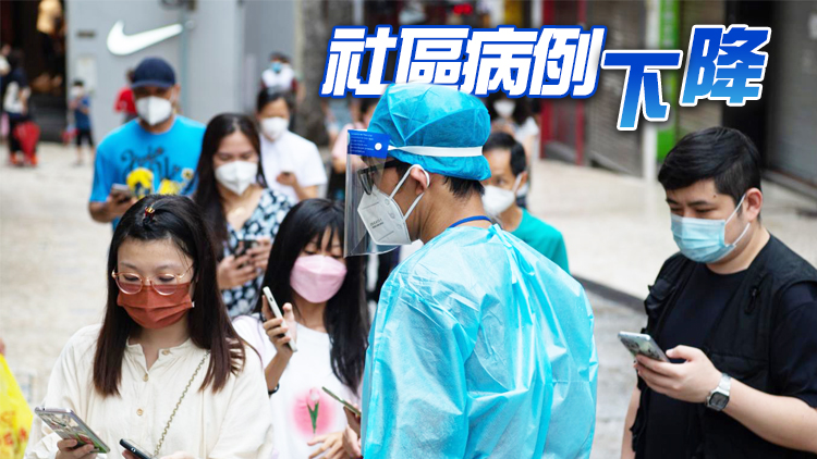 澳門10日新增59宗陽性個案 今起展開一連7日核酸檢測