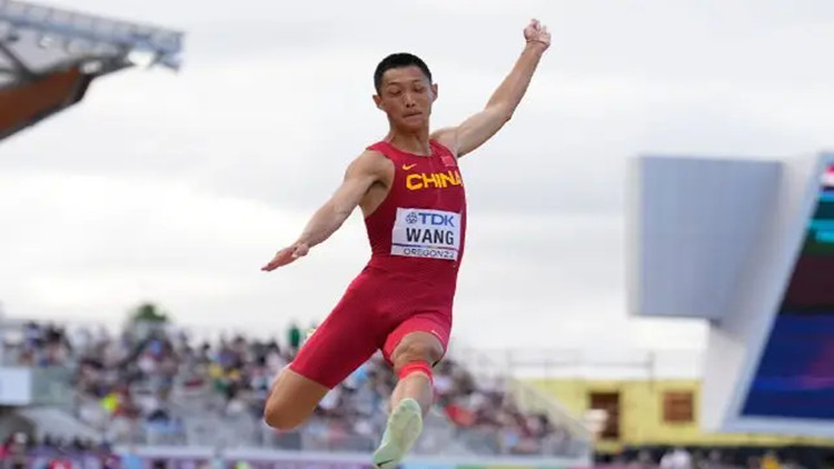 王嘉男世錦賽男子跳遠摘金