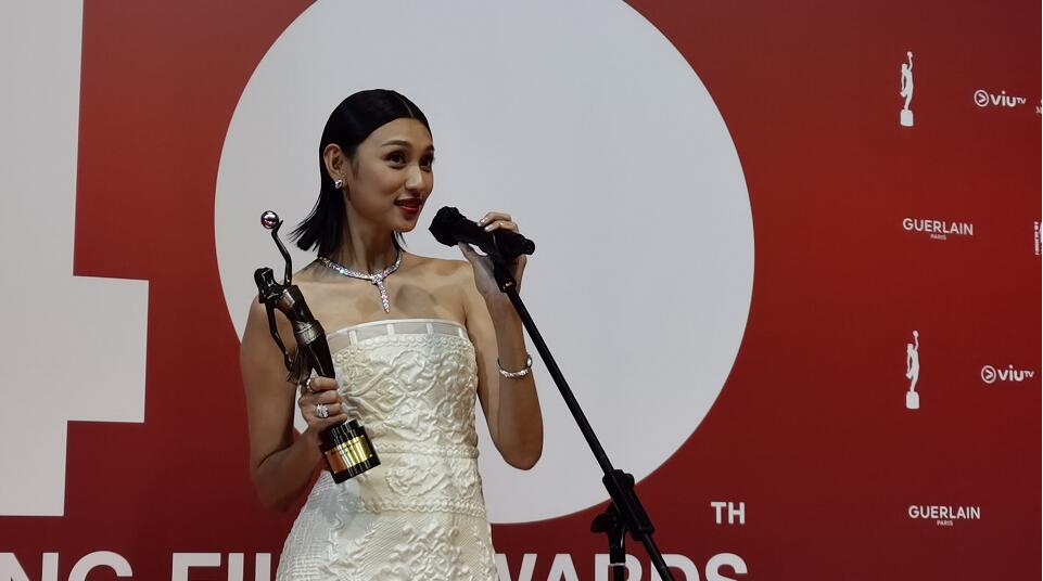 王丹妮憑《梅艷芳》奪最佳新演員