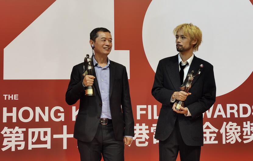 鄭兆強獲頒最佳攝影獎  陳健朗獲頒新晉導演
