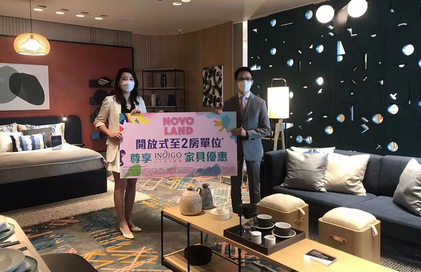 【港樓】NOVO LAND 1A期首日開放示範單位  料錄8000人次參觀
