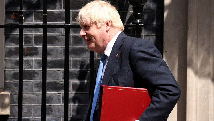 英媒：約翰遜計劃正式卸任前再次會見烏克蘭總統