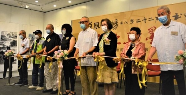 【展覽】惠風和暢22周年書畫展 中央圖書館舉行