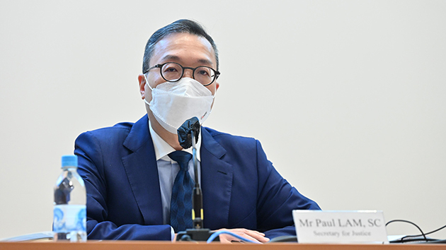 林定國：全方位灌輸正確法治觀 建設亞太區國際法律服務中心