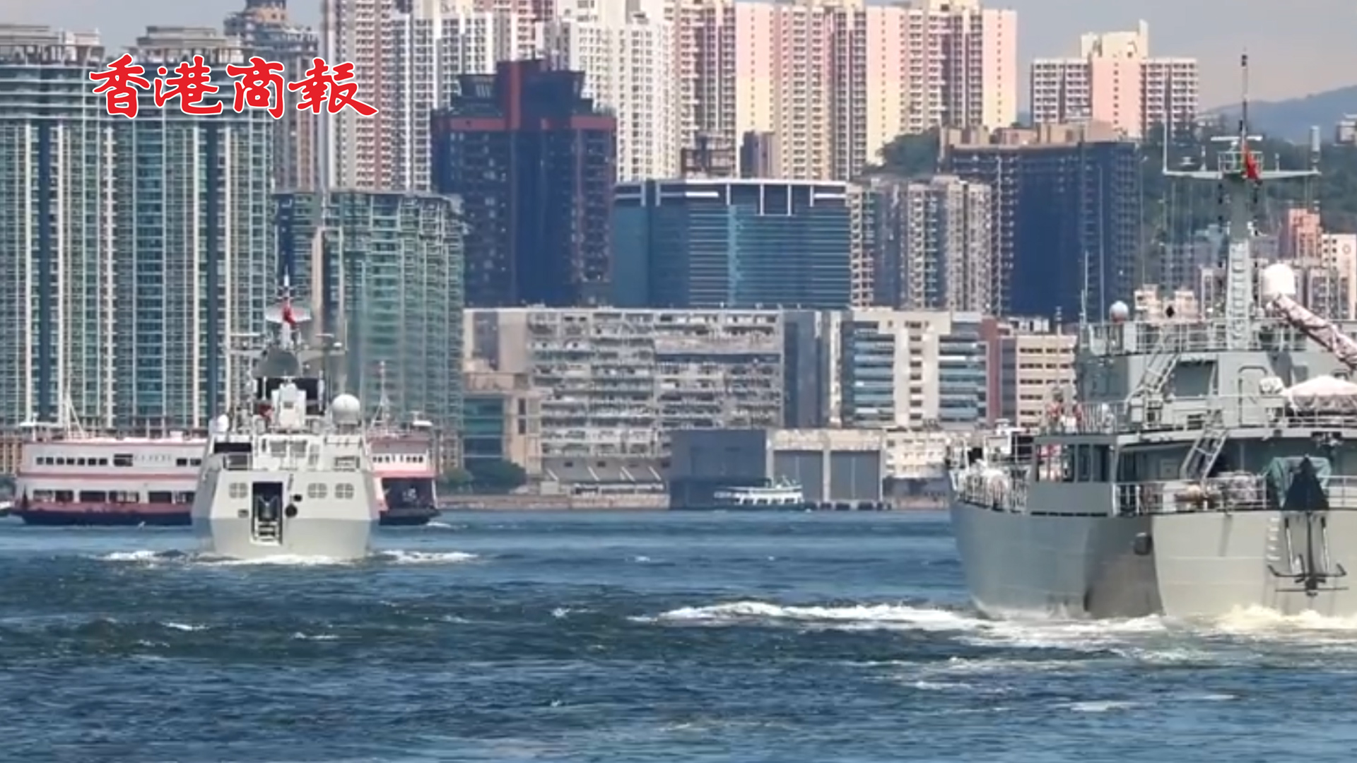 有片丨駐香港部隊聯合海空巡邏