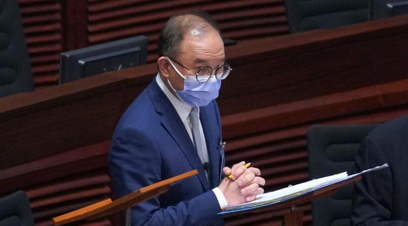 政制及內地事務局局長曾國衞：堅決反對並強烈譴責美國國會眾議長佩洛西竄訪台灣