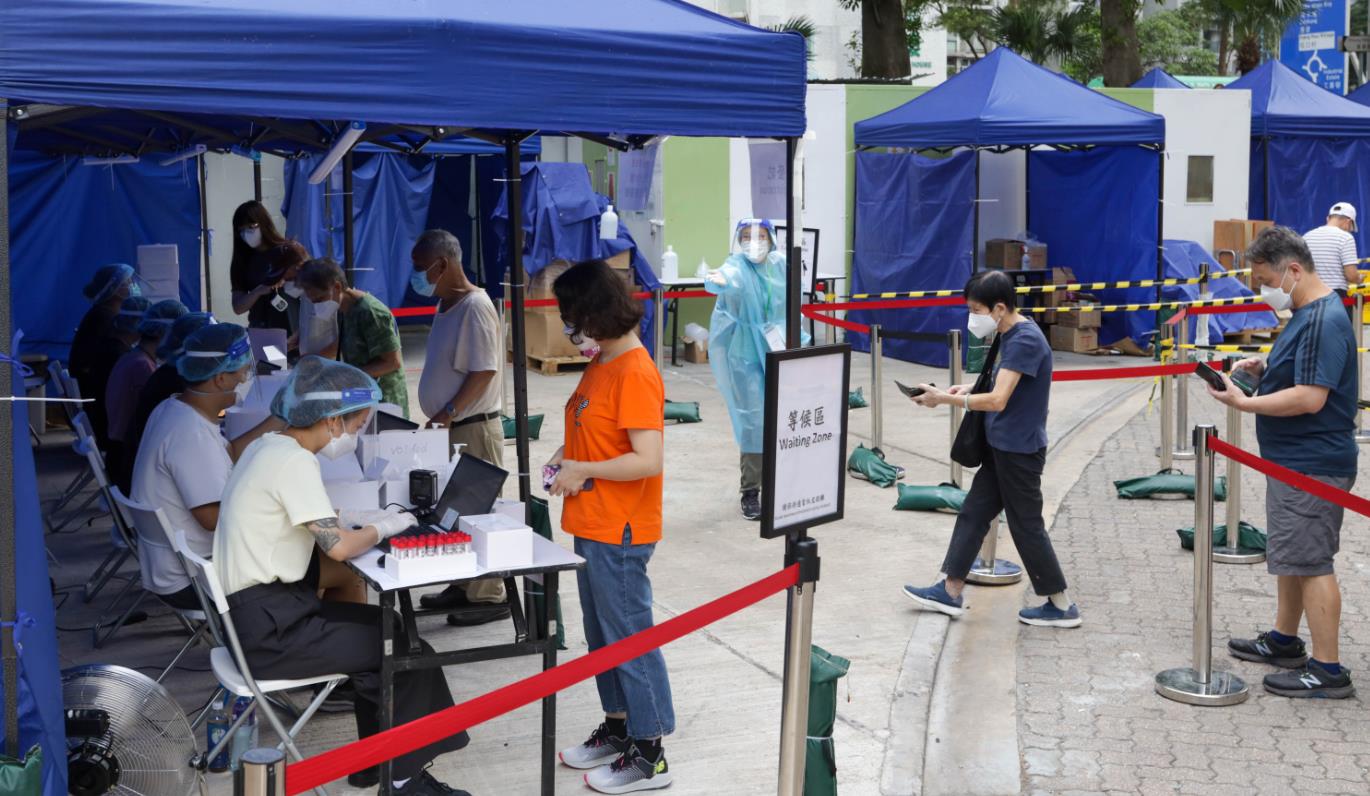 屯門景峰花園完成強檢 發現4宗陽性個案