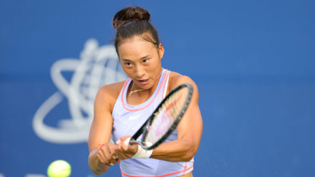 鄭欽文1-2不敵大阪直美 止步首輪