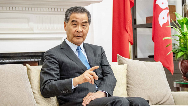 梁振英連發十帖怒斥佩洛西竄台 指為中國打擊「台獨」創造好機會