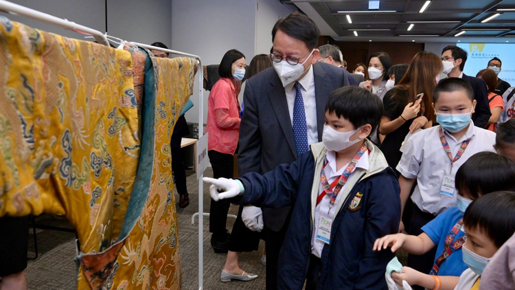 陳國基參觀香港故宮 對其長足發展充滿信心