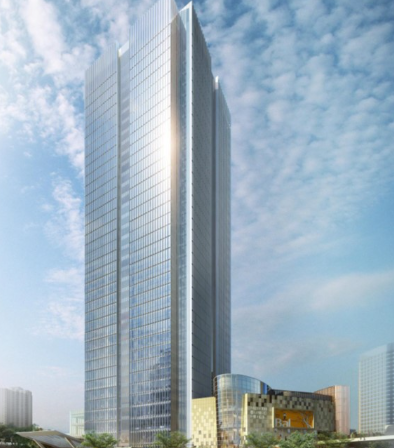 友邦傳購上海黃金地段商廈