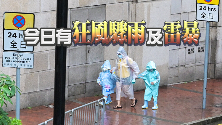 天文台︰上午10時至下午1時之間考慮改發三號風球