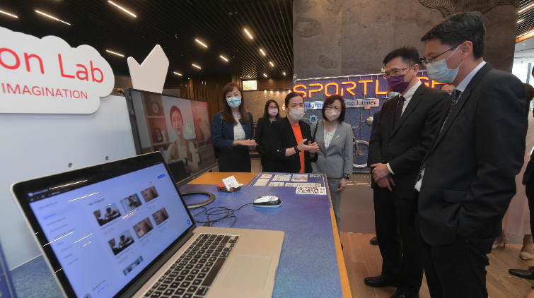 孫東到訪香港科學園 指政府將持續投資創科壯大本地人才庫