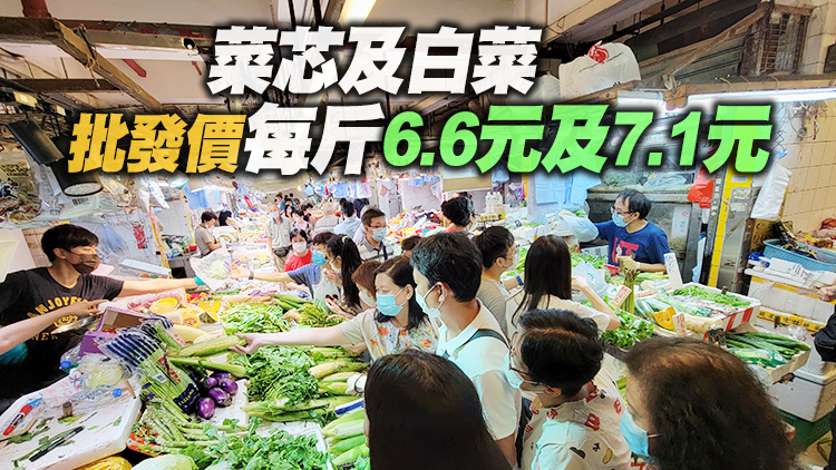 12日內地供港蔬菜2700公噸 鮮活食品供應充足穩定