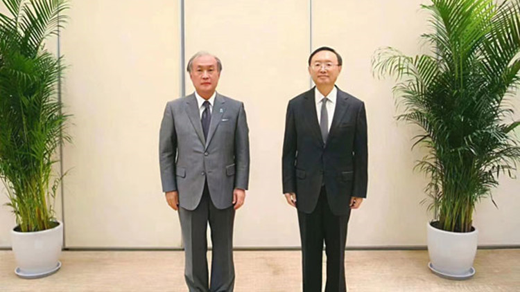 中日第九次高級別政治對話在天津舉行