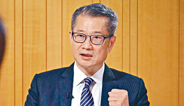 樓市斷崖式下跌機會不高   陳茂波：無計劃托市