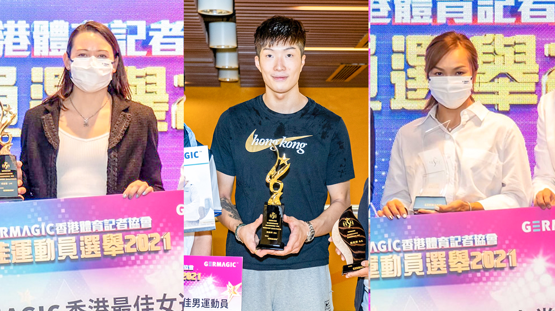 張家朗何詩蓓膺體記協最佳男女運動員 李慧詩獲頒體壇名人堂