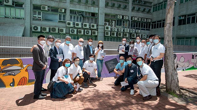 香港製造無限FUN壁畫今開幕 展示香港工業成就