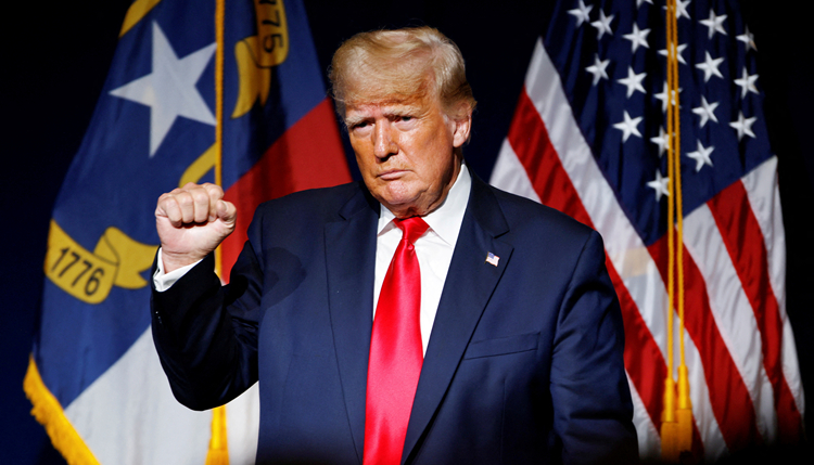 民調：六成共和黨人支持特朗普參加2024年大選