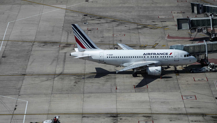 法航飛行員在駕駛途中打架鬥毆  兩人被停職