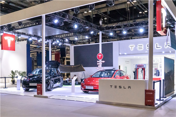 特斯拉亮相2022年服貿會 趣味展台傳遞綠色創新理念